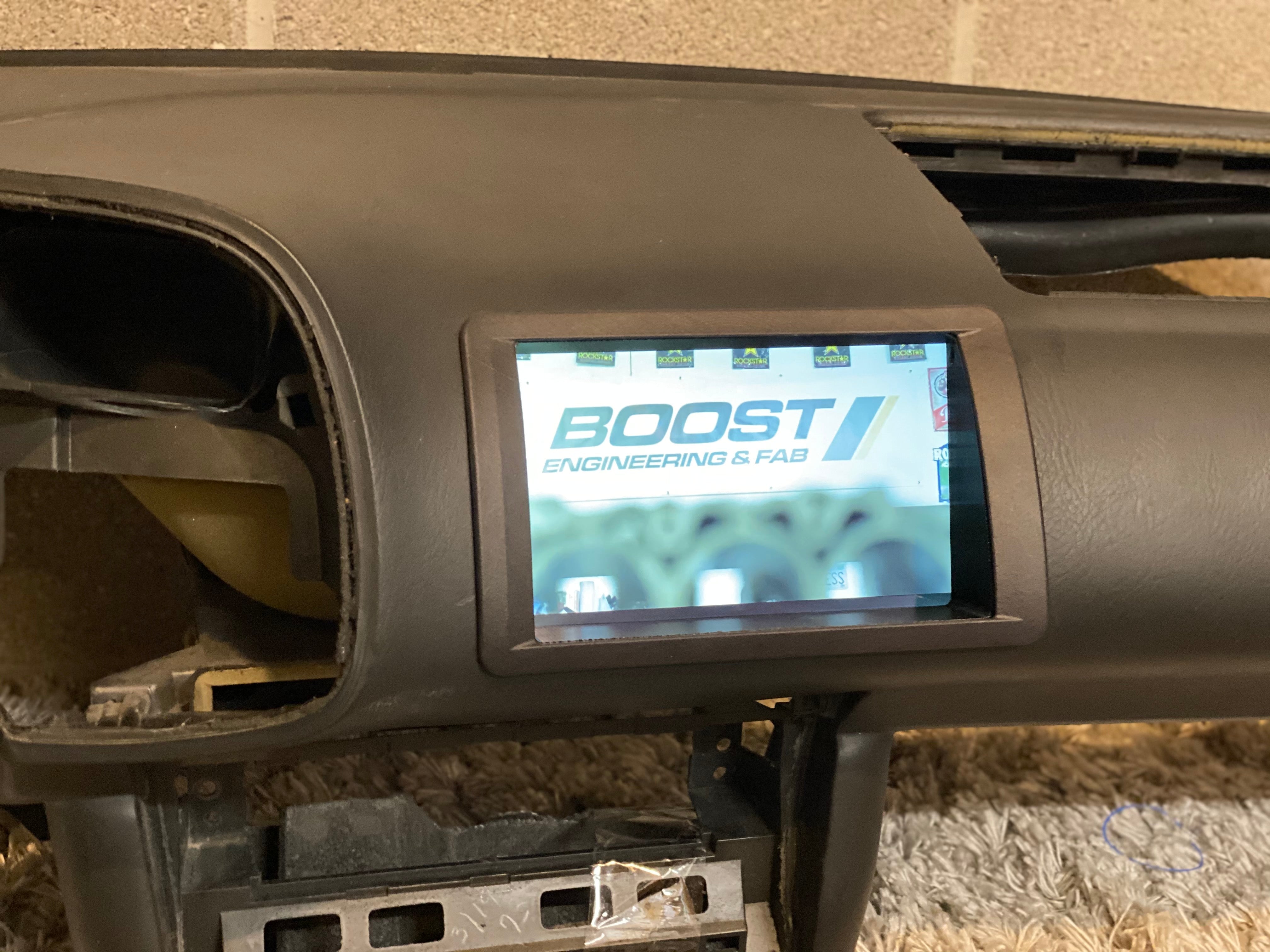 S2000 Tablet Dash Bezel view 2