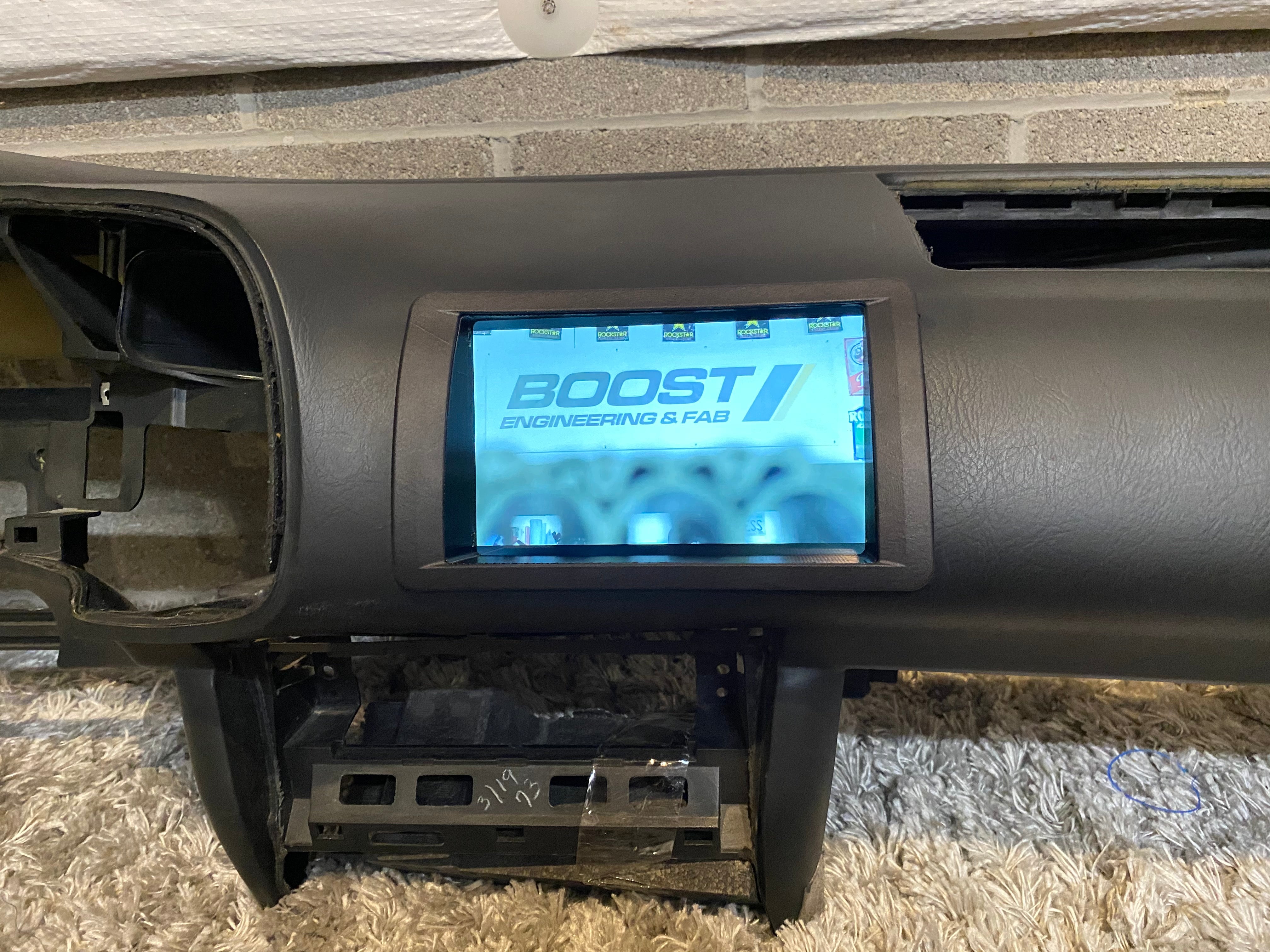 S2000 Tablet Dash Bezel view 3